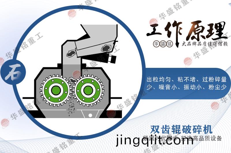 大型(xing)液(ye)壓齒輥(gun)破碎